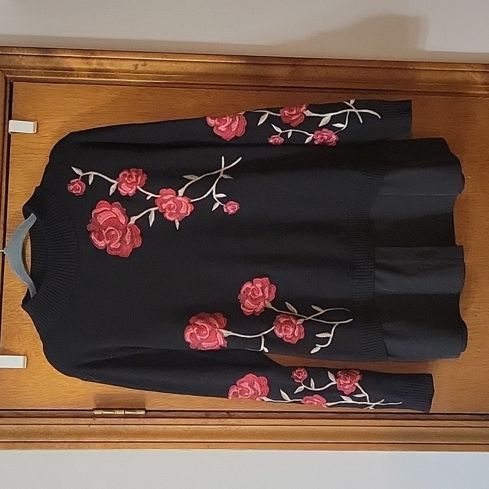 Style & Co layered look sweater